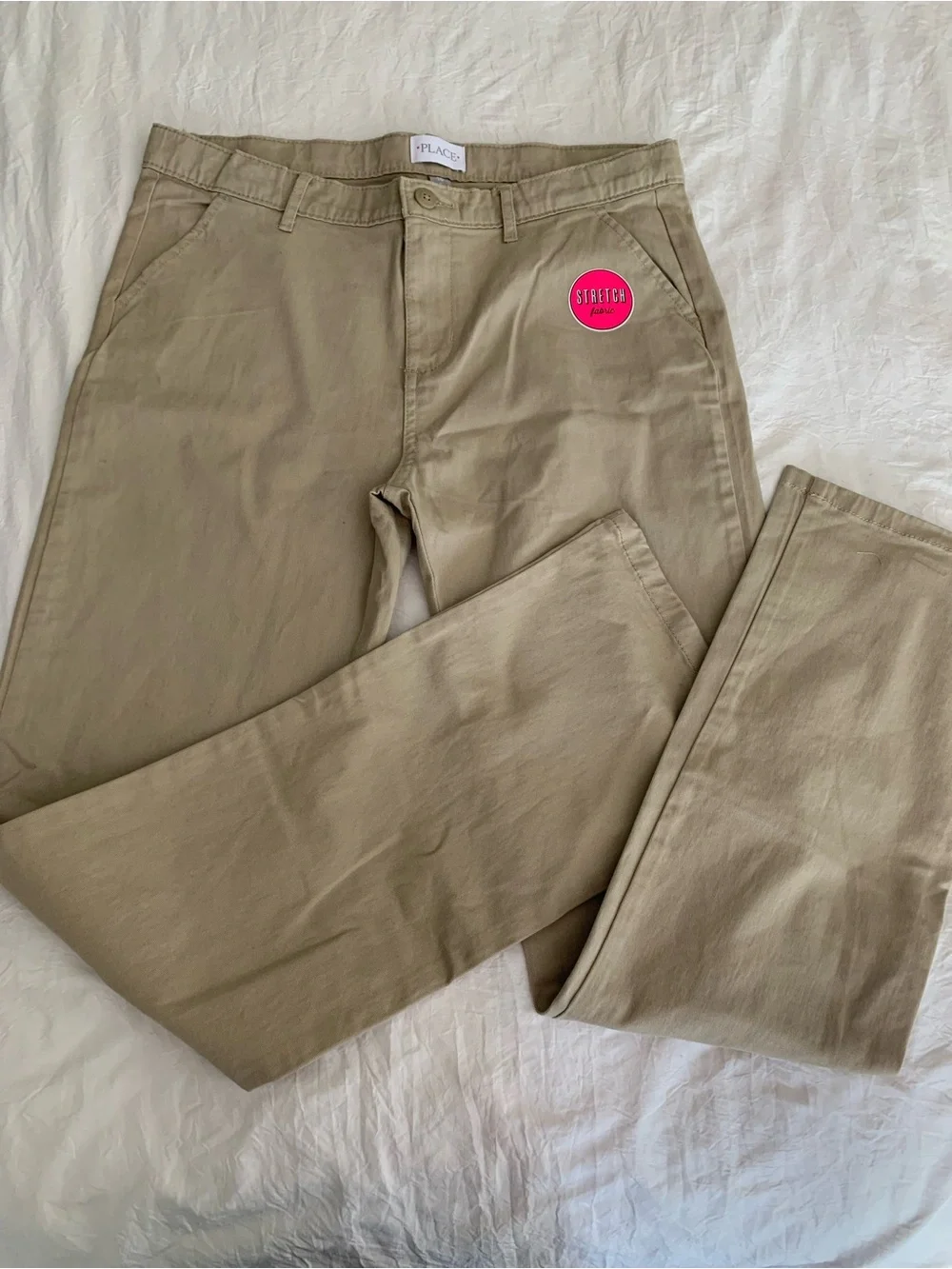 The Childrens Place classic khaki